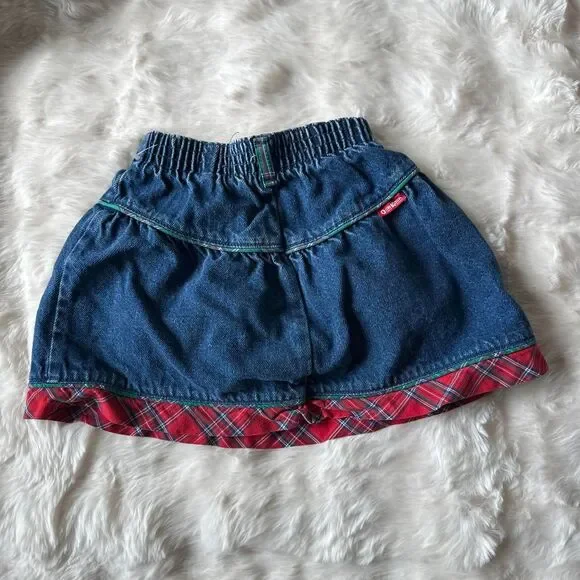 Oshkosh-b-gosh Women's Blue and Navy Skirt - Picture 3 of 5